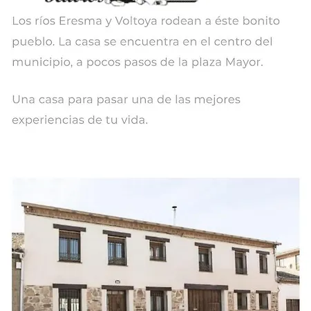 Ferienhaus La Casa De Dos Rubios Nava de la Asuncion