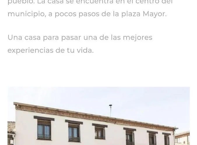 Dom wakacyjny La Casa De Dos Rubios Nava de la Asuncion